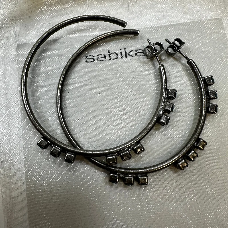 women's statement earrings -Earrings Hoop By Sabika