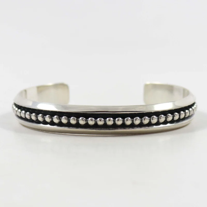 women's silver bangles set -Silver Cuff