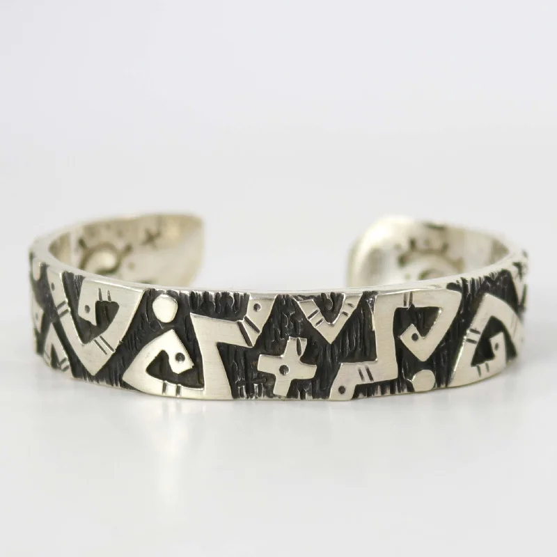 women's vintage bracelets -Migration Cuff