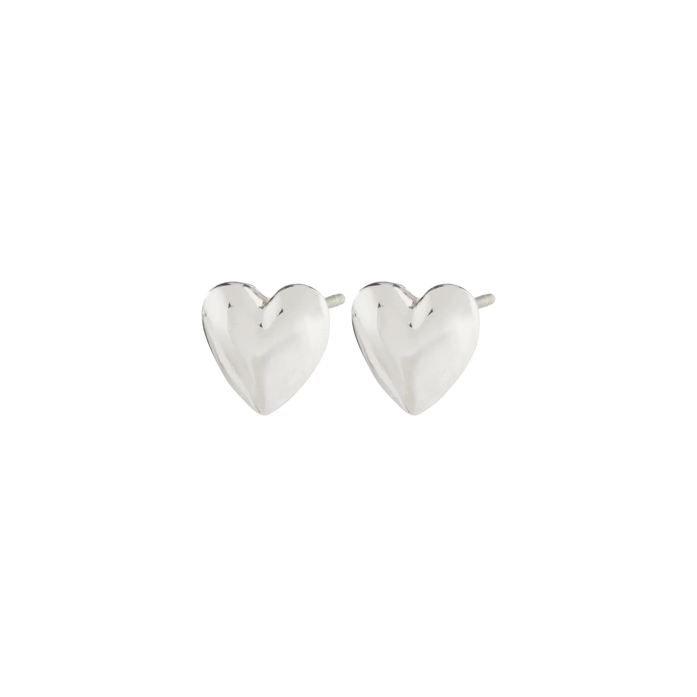 women's multi-colored earrings -Sophia Silver Plated Studs