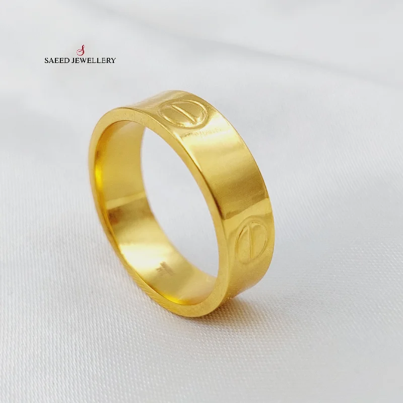 women's ring for gift -Luxury Plain Wedding Ring