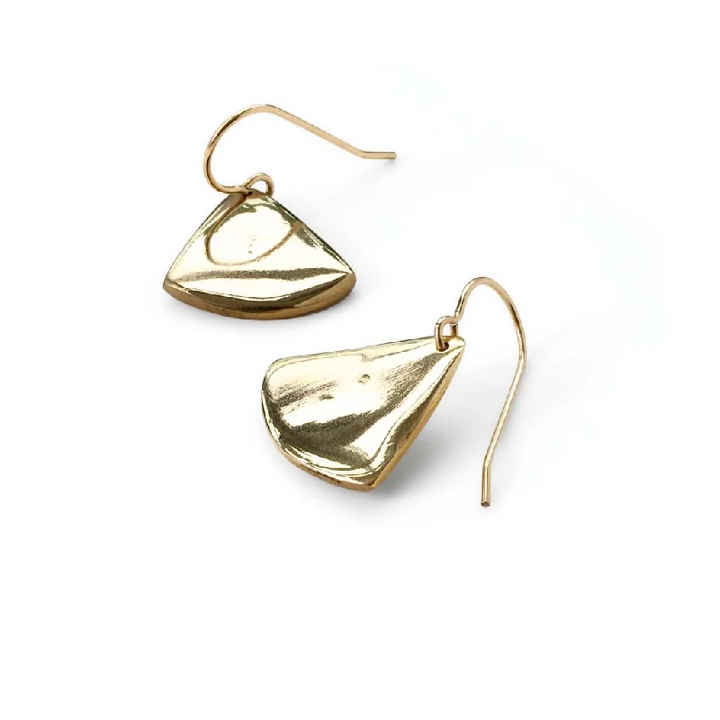 women's drop earrings -Wedge Earrings