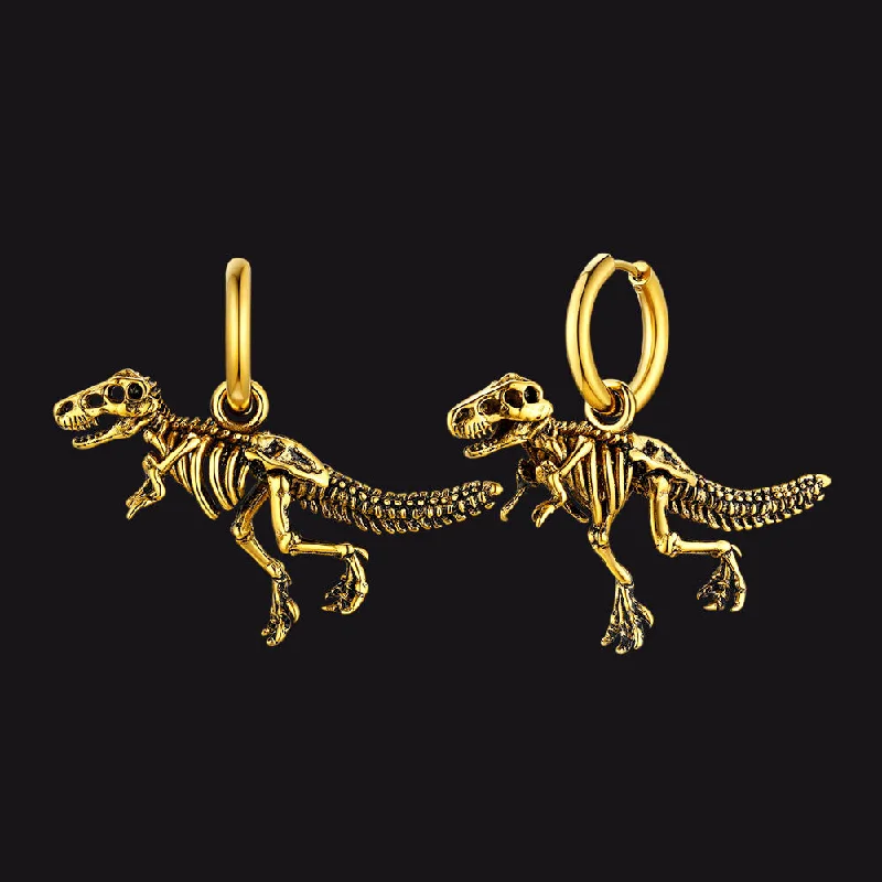 Dino Dangle-18K Gold Plated