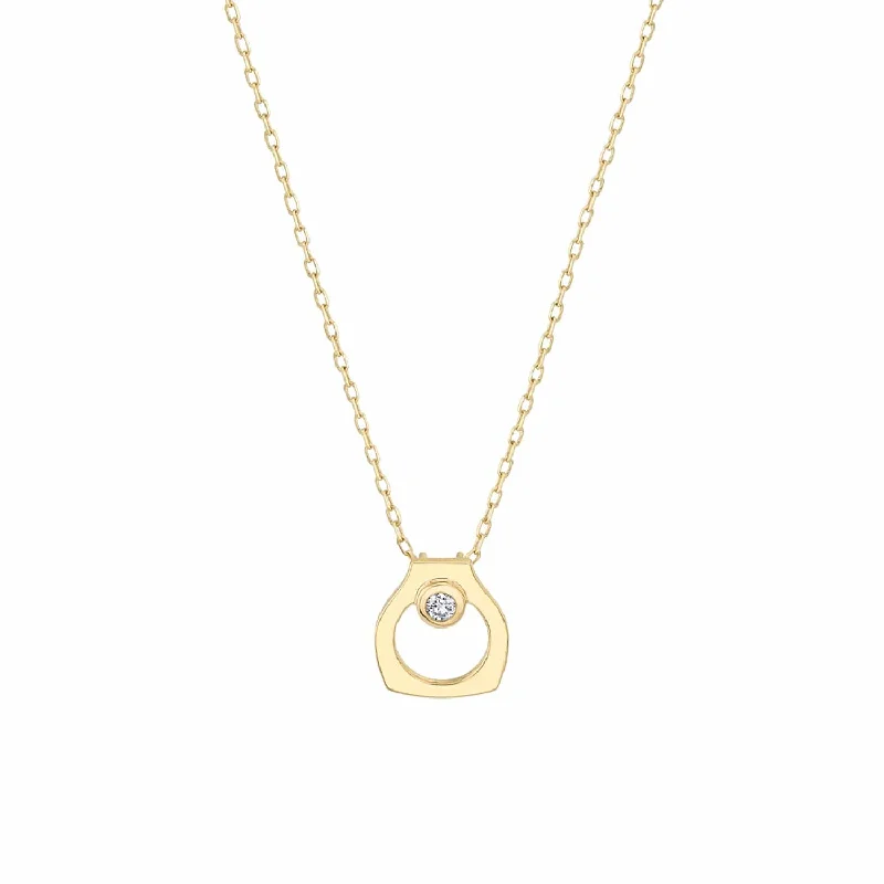 women's everyday necklaces -Signature Hidden Bail Pendant