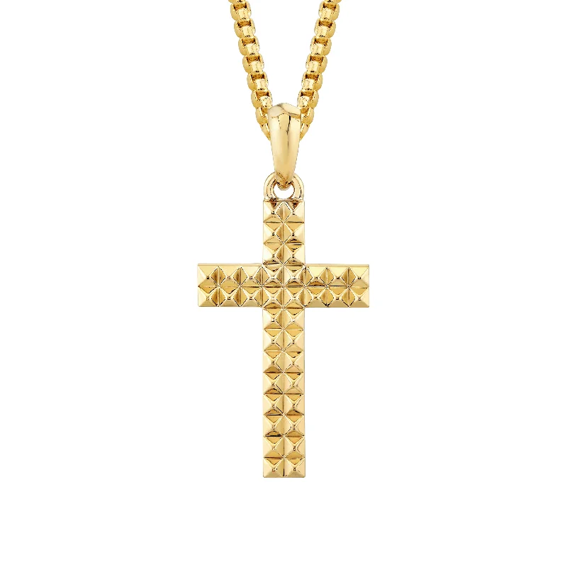 women's vintage necklaces -Men's Tetra Cross