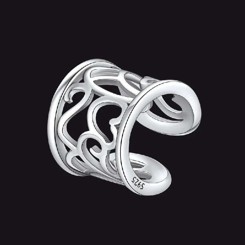 women's personalized earrings -Celtic Knot 925 Sterling Silver Cartilage Ear Cuff