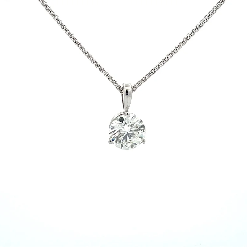 women's trendy layered necklaces -14 Karat Diamond Pendant/Necklace | 2.08 carats total weight