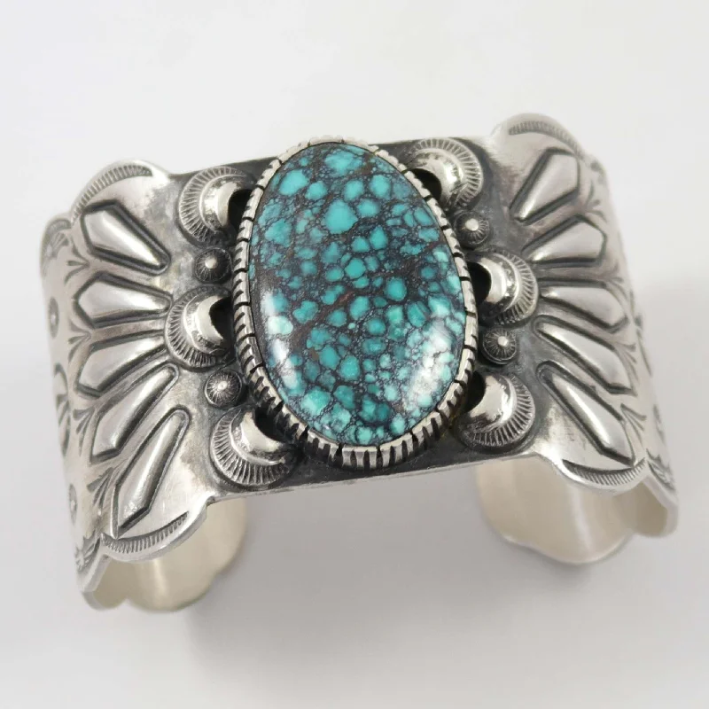 women's simple bangles -Hubei Turquoise Cuff