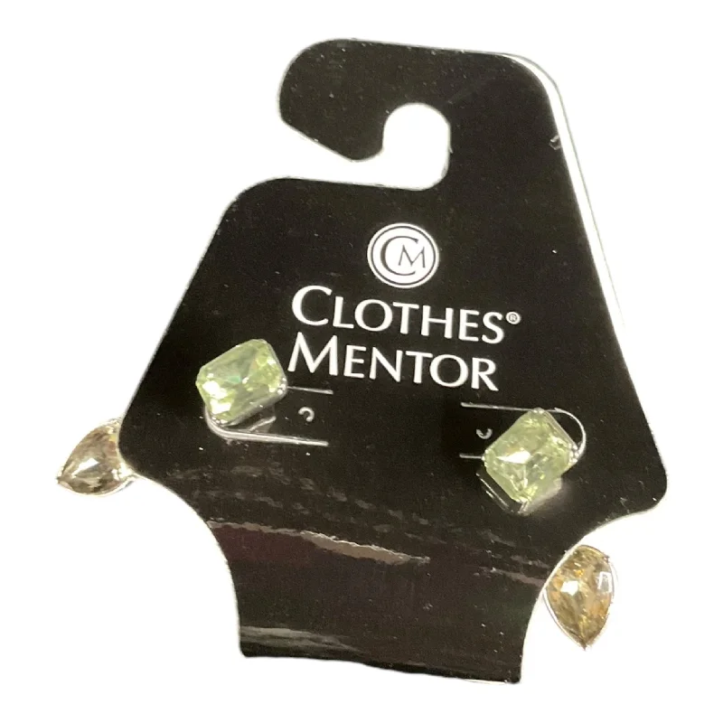 women's modern design earrings -Earrings Stud By Clothes Mentor