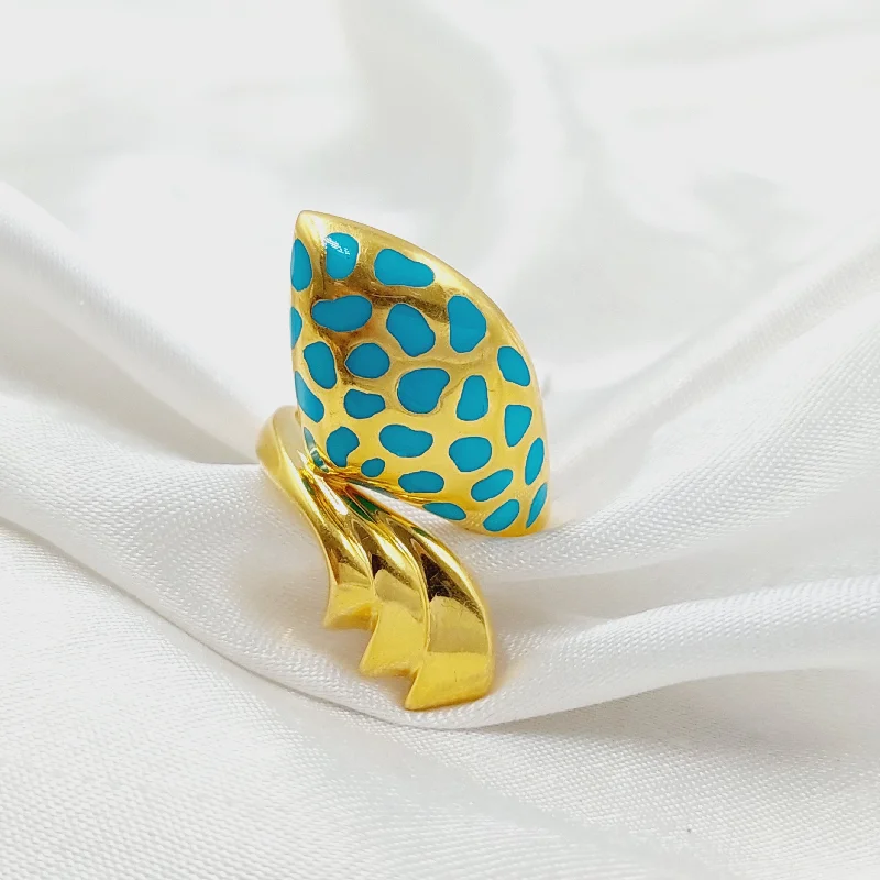 women's wedding sets with diamonds -Enameled Snake Ring