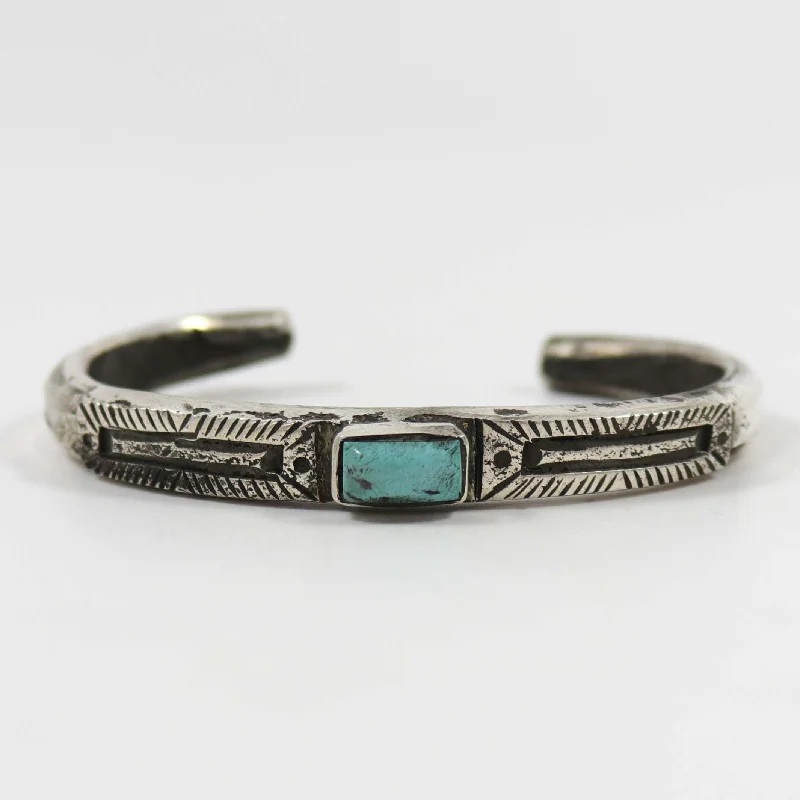 women's diamond charm bracelets -Royston Turquoise Cuff