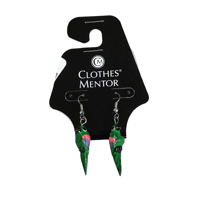 women's designer crystal earrings -Earrings Dangle/drop By Clothes Mentor