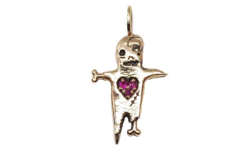 women's adjustable necklaces -Ghoul with a Heart of Gold