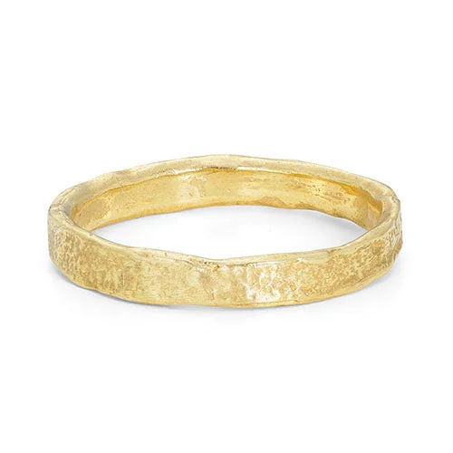 women's gold rings -Stone Slim Ring 18ct Gold