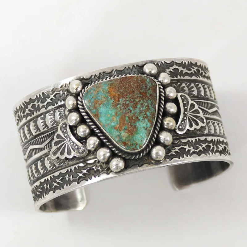 women's friendship bracelets -Pilot Mountain Turquoise Cuff