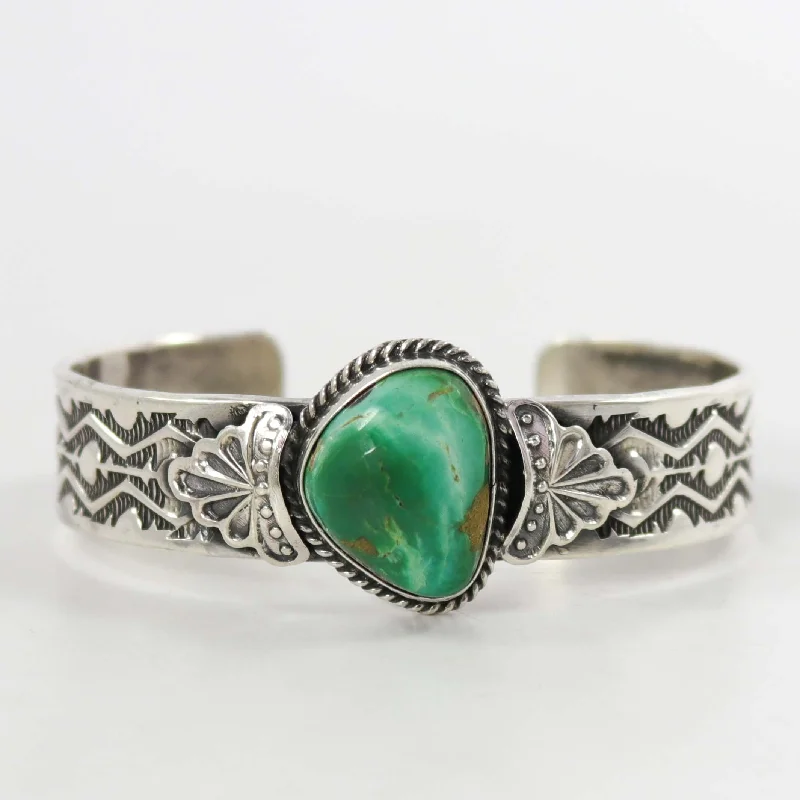 women's designer bracelets -Royston Turquoise Cuff