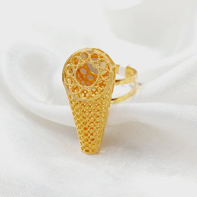 women's bold statement rings -Deluxe Kuwaiti Ring