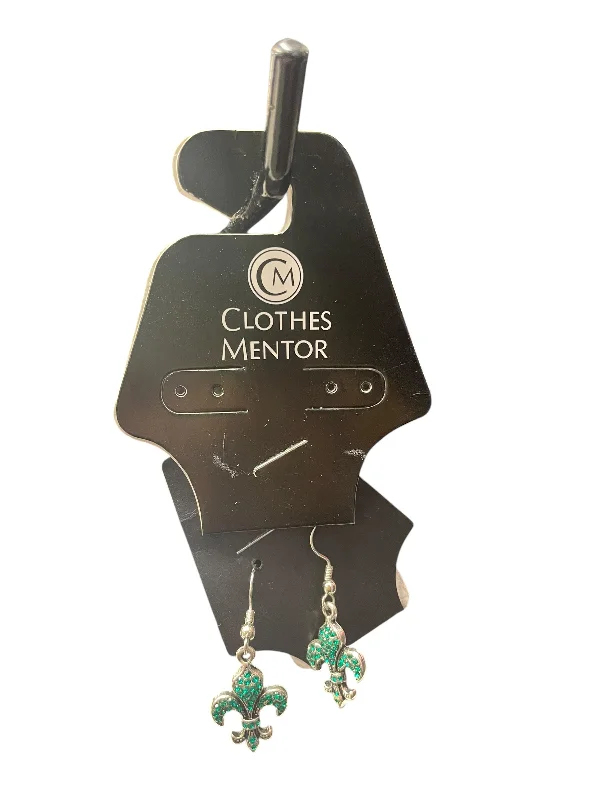 women's artistic earrings -Earrings Dangle/drop By Clothes Mentor