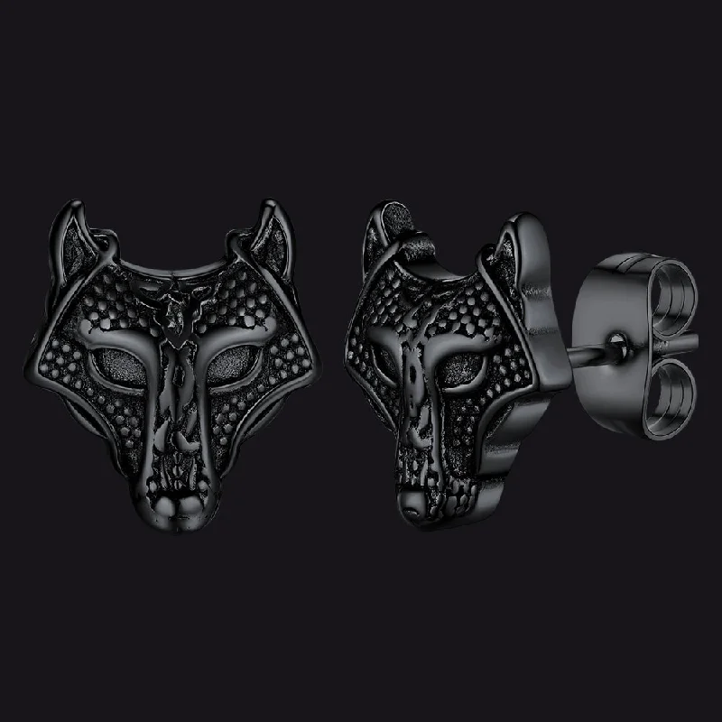 Wolf Celtic-Black Plated