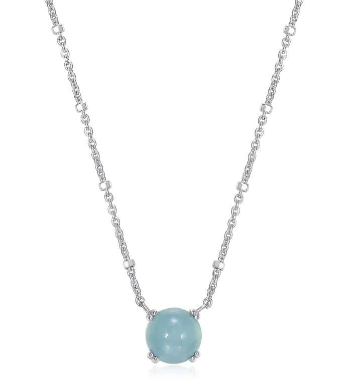 women's spiritual crystal necklaces -Sterling Silver Necklace