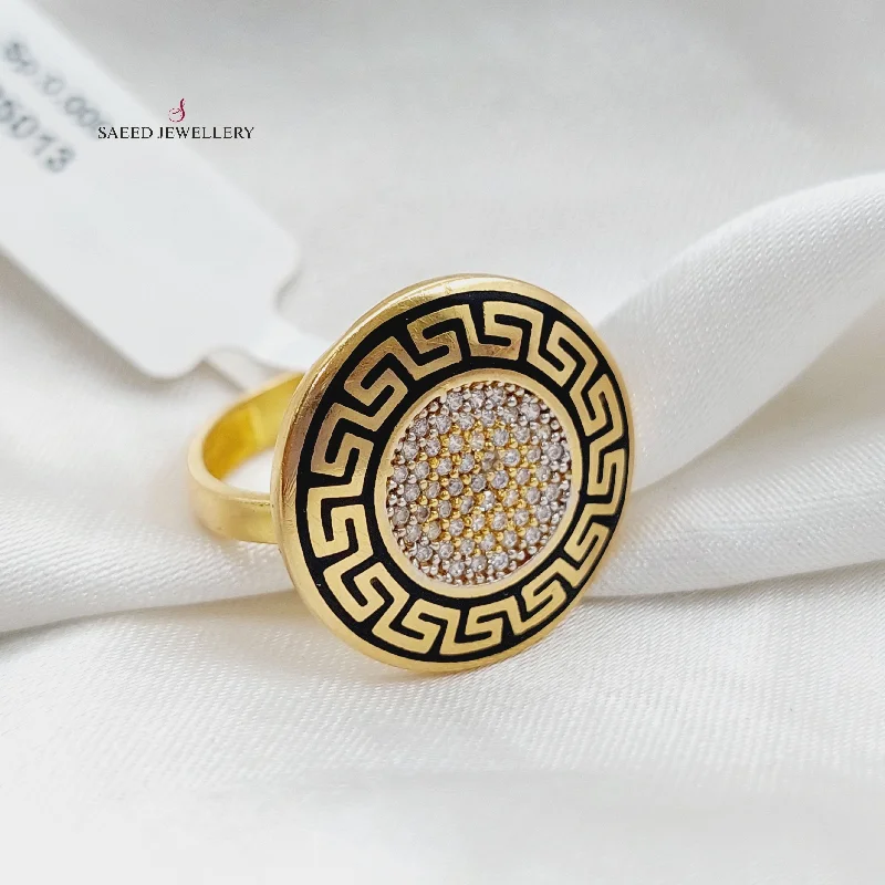 women's statement rings -Fancy Enamel Ring