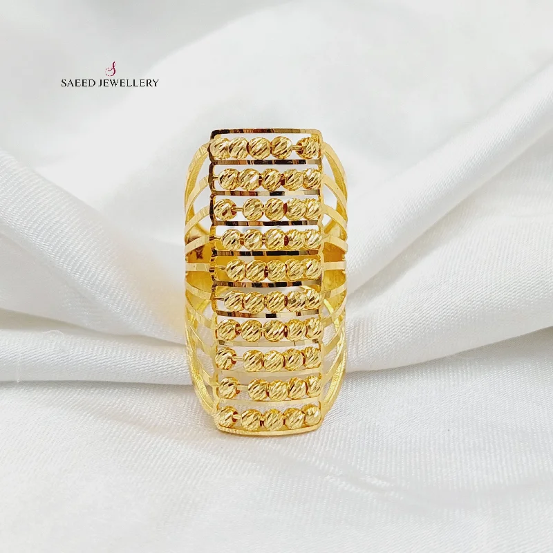 women's gold statement rings -Turkish Balls Ring