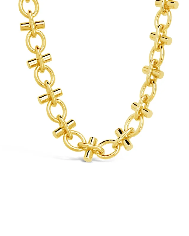 women's vintage necklaces -Amaya Chain Link Necklace