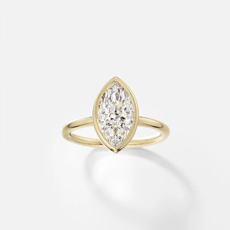 women's spiritual necklaces -Arti Ring with 2.03ct Natural Diamond in Gold