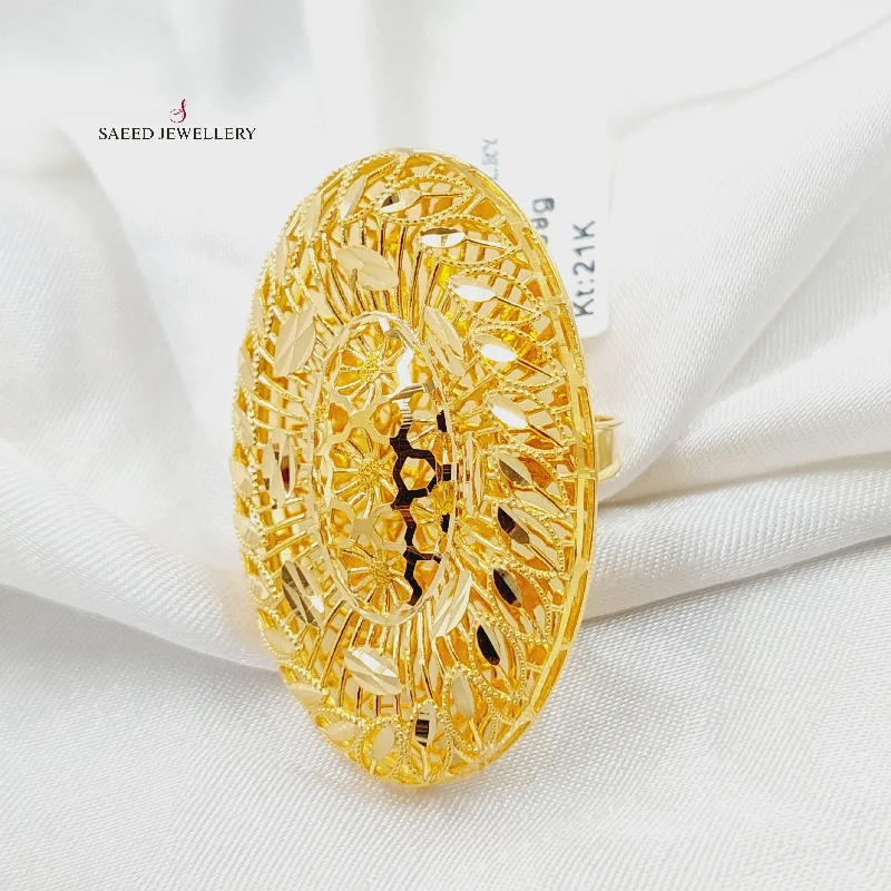 women's two-tone rings -Bahraini Ring