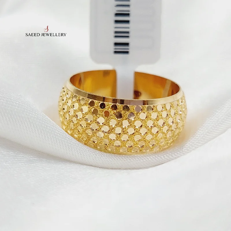 women's vintage-inspired rings -Beehive Wedding Ring