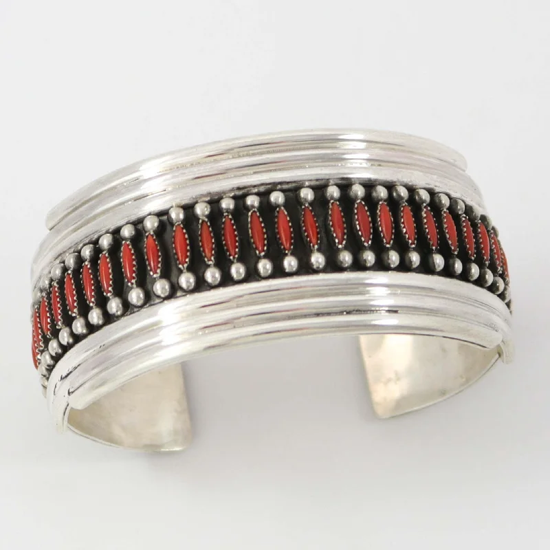 women's diamond bangles -Coral Cuff