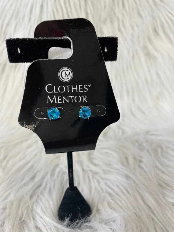 women's gemstone earrings -Earrings Stud By Clothes Mentor