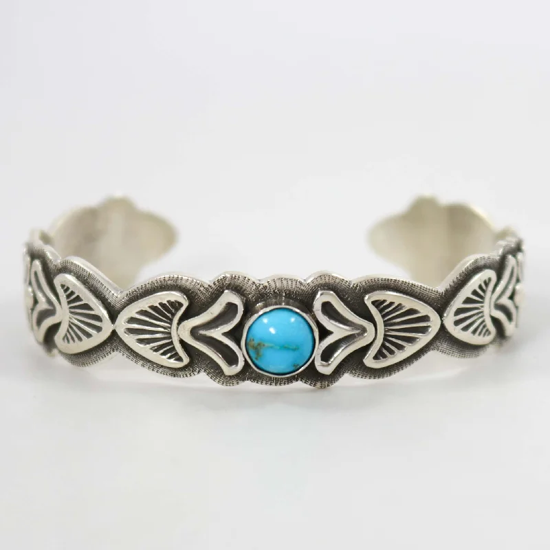 women's multi-strand bracelets -Red Mesa Turquoise Cuff