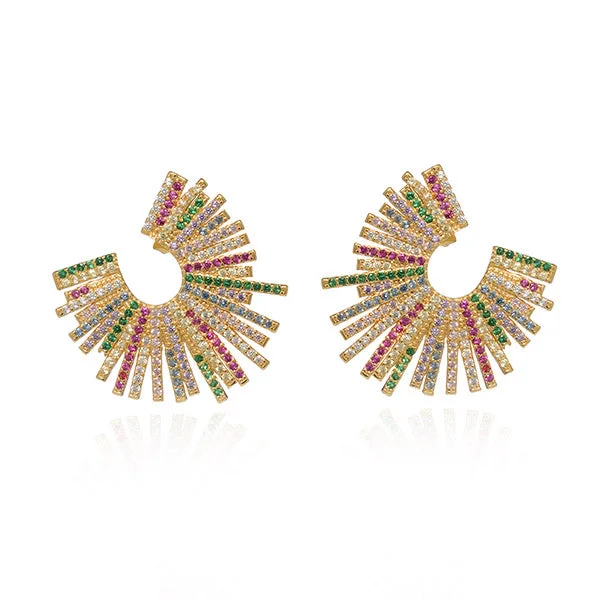 women's elegant drop earrings -Baddie Earring