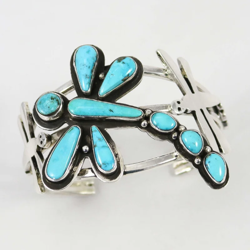 women's pearl bracelets -Morenci Turquoise Cuff