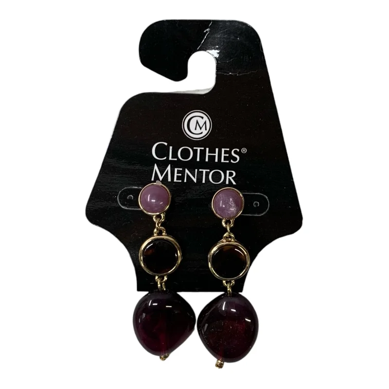 women's classic pearl stud earrings -Earrings Dangle/drop By Clothes Mentor