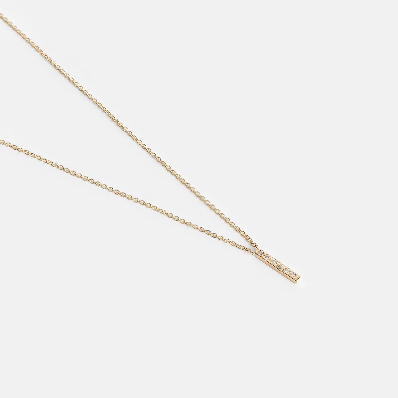 women's rose gold necklaces -Mini Tiru Necklace