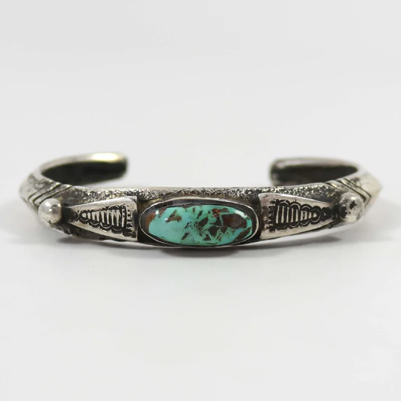 women's friendship bangles -Fox Turquoise Cuff