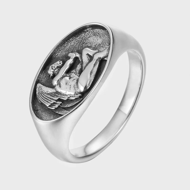 women's moon and star rings -Fallen Angel - Ring