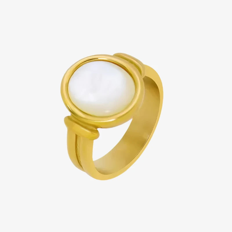 women's pearl rings -Kai Mother Of Pearl ring