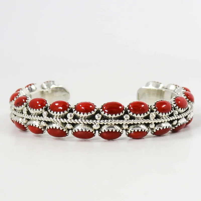 women's stretch bracelets -Coral Cuff