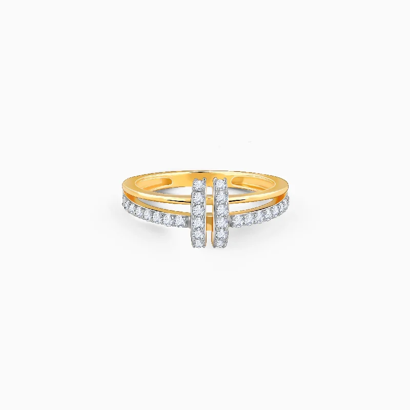 women's bridal rings -Gold Graciella Ring