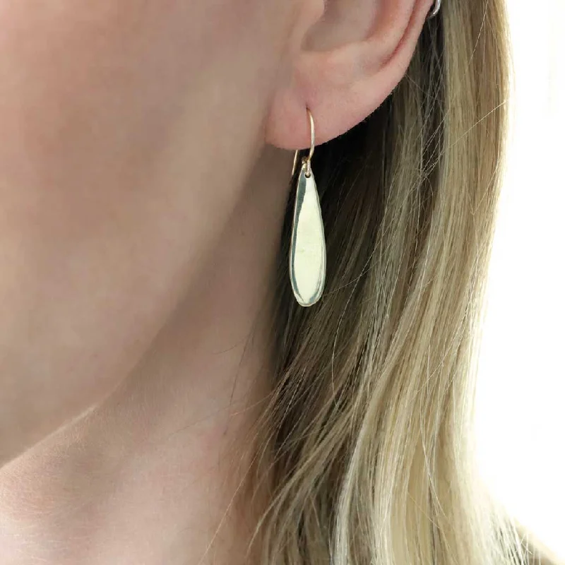 women's matching earrings -Small Teardrop Earrings