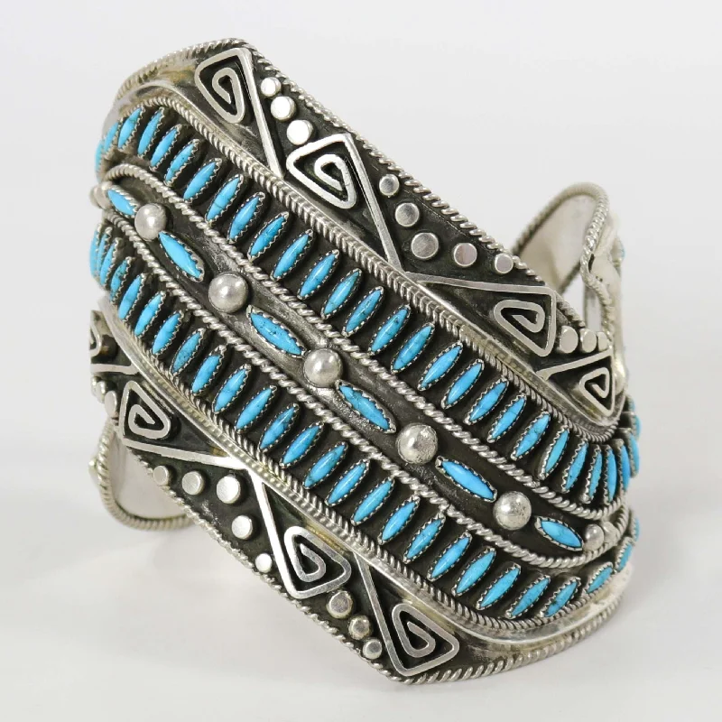 women's pearl bracelets -Turquoise “Carol” Cuff