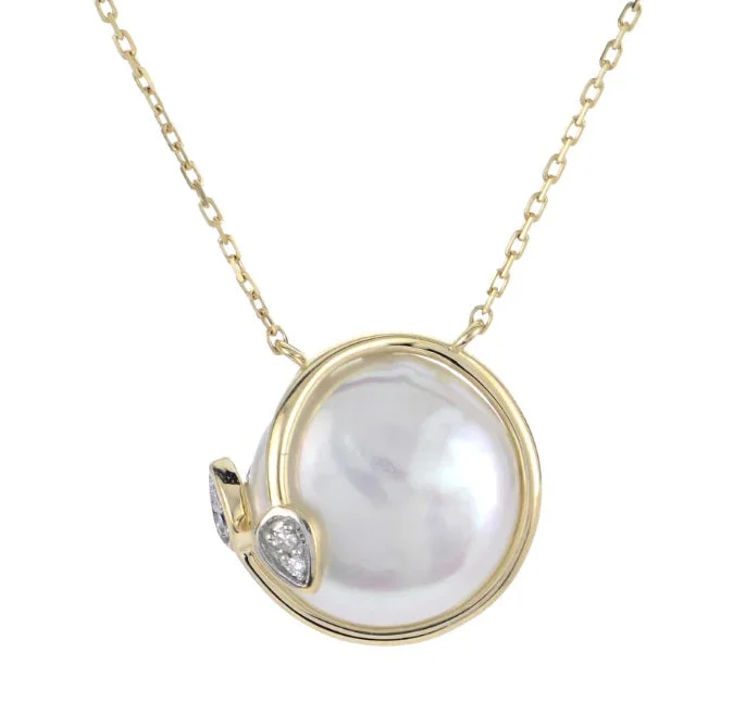 women's pendant chain necklaces -Pearl Necklace