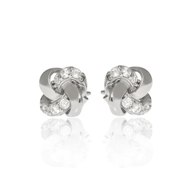 women's abstract earrings -Swag Studs