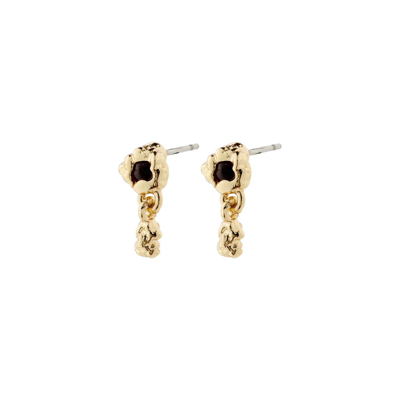 women's matching earrings -Ryper Gold Plated Earrings