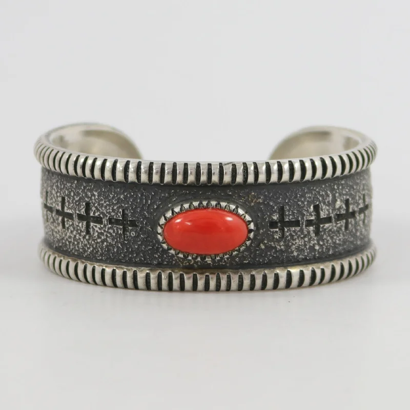 women's adjustable bracelets -Coral Cuff