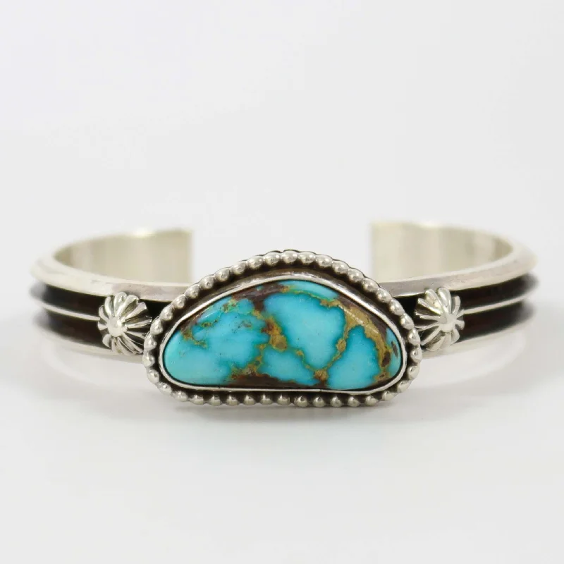 women's braided bangles -Sierra Bella Turquoise Cuff