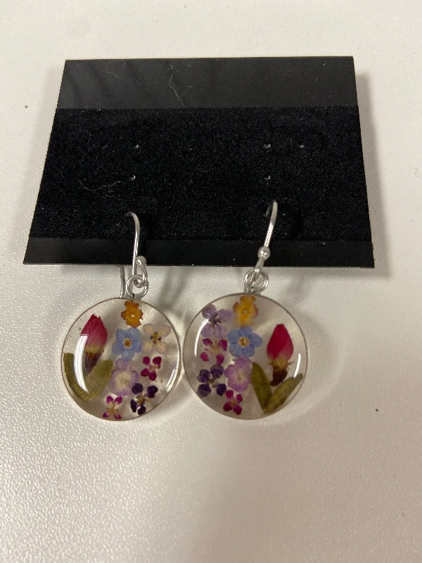 women's flower drop earrings -Earrings Dangle/drop Clothes Mentor, Size 1